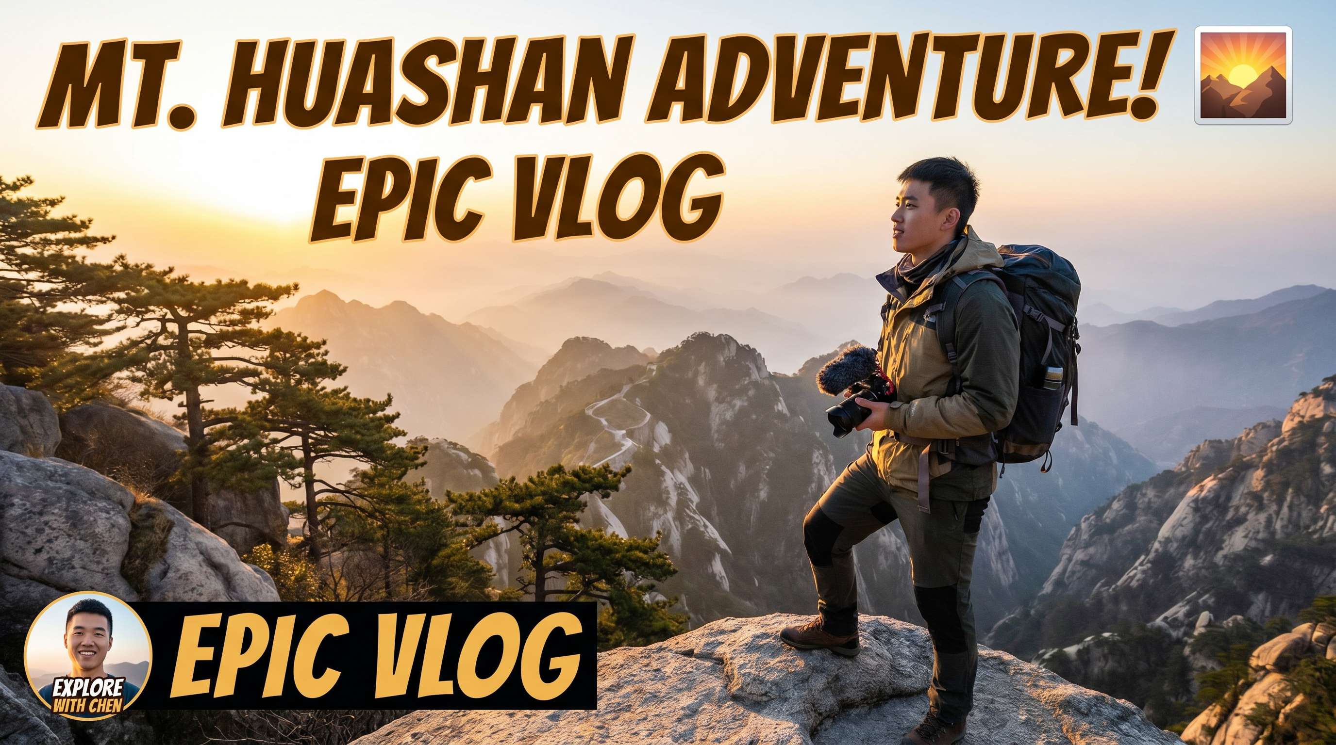 菠萝视频旅行Vlog：华山探险生活视频分享，www.hee2m2.cn